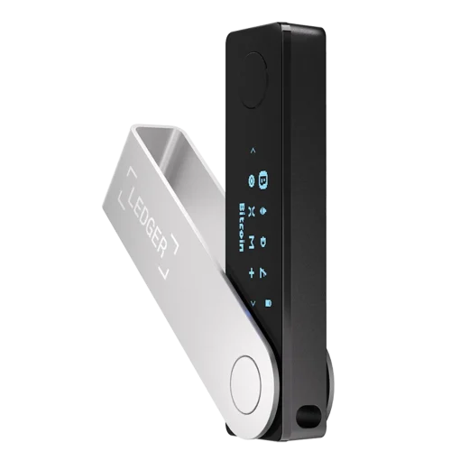 Ledger Nano S Plus + onyx black לדג'ר נאנו אס פלוס שחור אוניקס