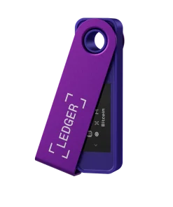 לדג'ר נאנו X בצבע סגול , ledger nano x