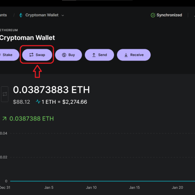 איך להמיר מטבעות דרך Ledger Live