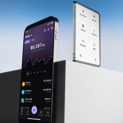 ארנק לדג'ר סטאקס- Ledger stax wallet.