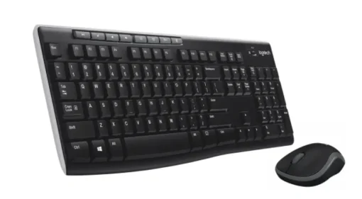 מקלדת ועכבר אלחוטיים Logitech Combo MK270