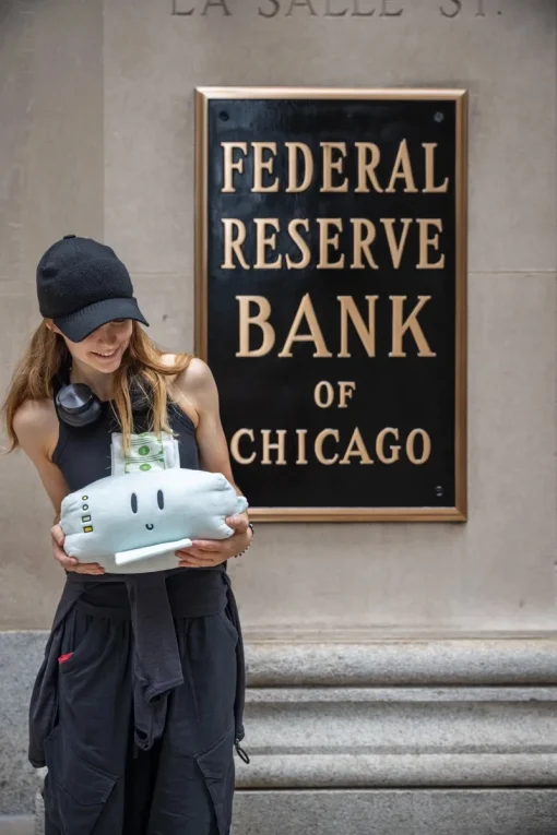 The Little HODLer printer doll בובה מדפסת ליטל הודלר